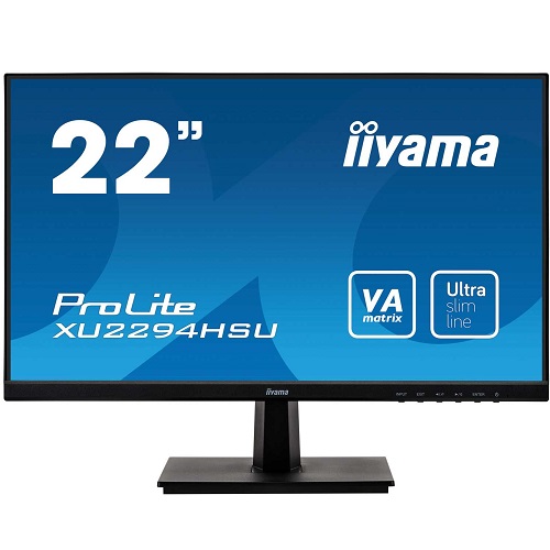 купить Монитор LCD 21.5** [16:9] 1920х1080(FHD) VA, nonGLARE, 250cd/m2, H178°/V178°, 3000:1, 80M:1, 16.7M, 4ms, VGA, HDMI, DP, USB-Hub, Tilt, Speakers, 3Y, Black в Алматы