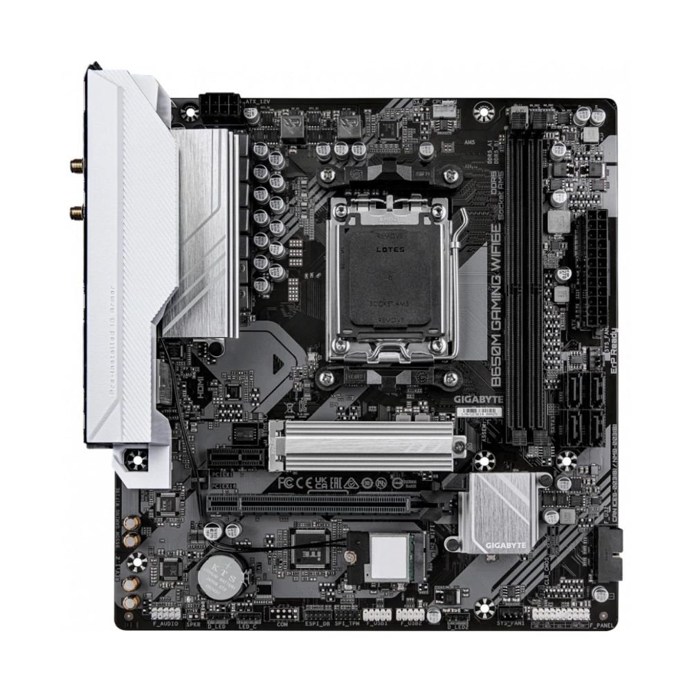 купить Сист.плата Gigabyte B650M GAMING WIFI6E 1.2, B650, AM5, 2xDDR5, PCI-E x16, PCI-Ex1, M2, SATA, D-Sub, HDMI, WIFI6E, BOX в Алматы