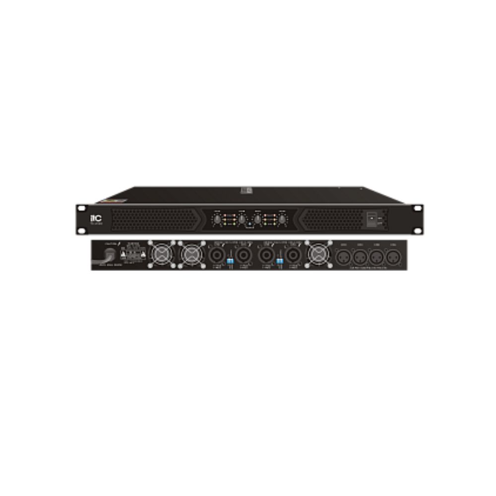 купить TC-4500B  4-канальный  усилитель,8?:4*500W; 4?: 4*850W; Bridge 8?: 1700W в Алматы