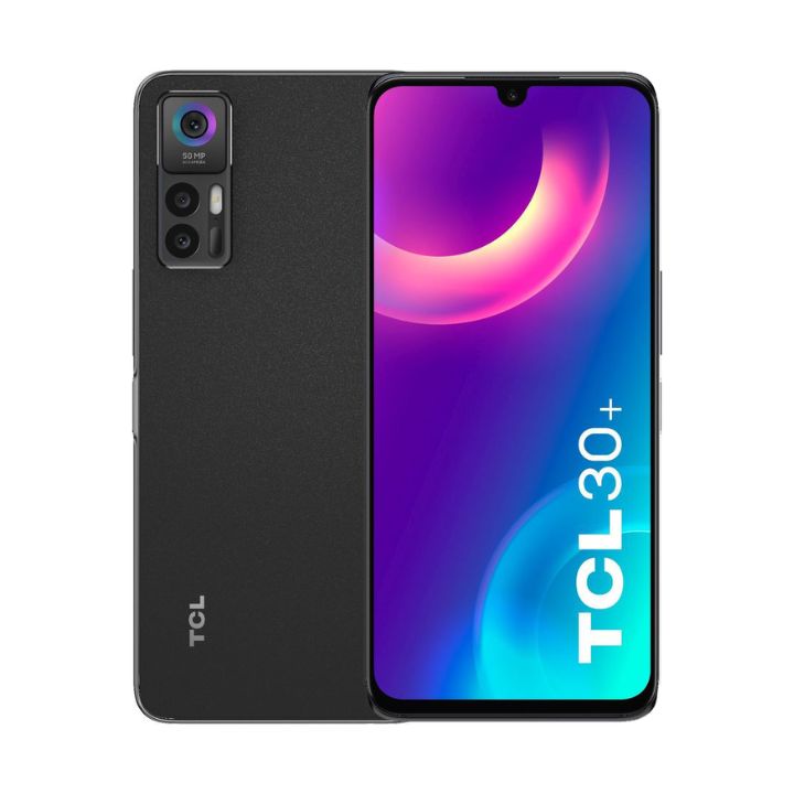 купить Смартфон TCL 30+ 4/128GB черный в Алматы