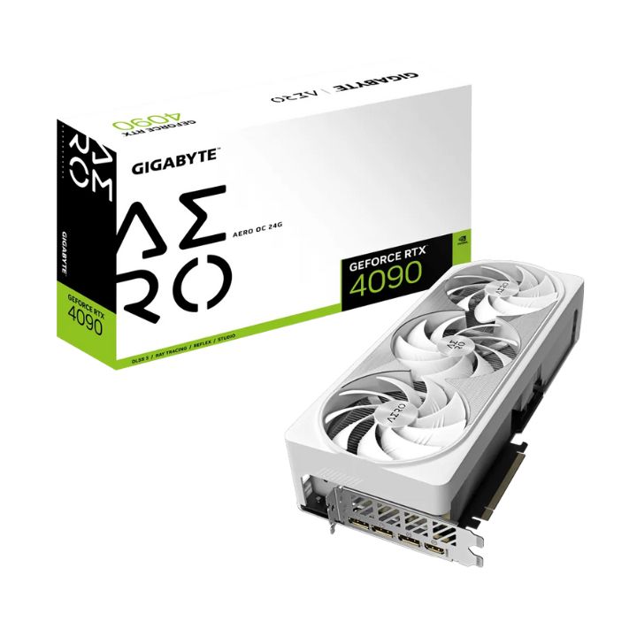 купить Видеокарта Gigabyte (GV-N4090AERO OC-24GD) RTX4090 AERO OC 24G в Алматы