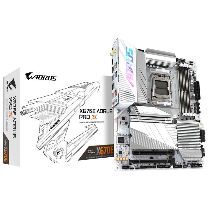 купить Материнская плата Gigabyte X670E AORUS PRO X,&nbsp;DDR5x4 в Алматы