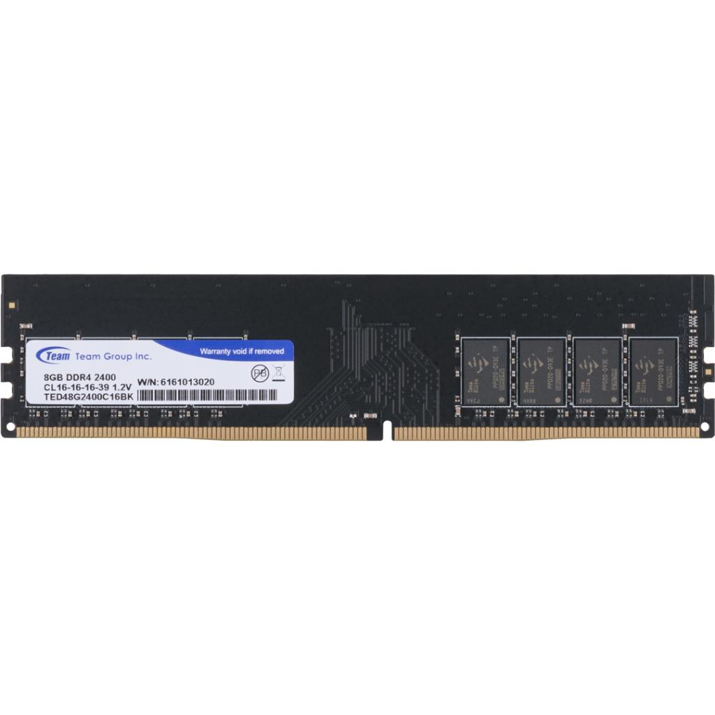 купить Оперативная память Team Group TED48G2400C1601 8 GB  DDR4 2400 MHz DIMM CL16 в Алматы