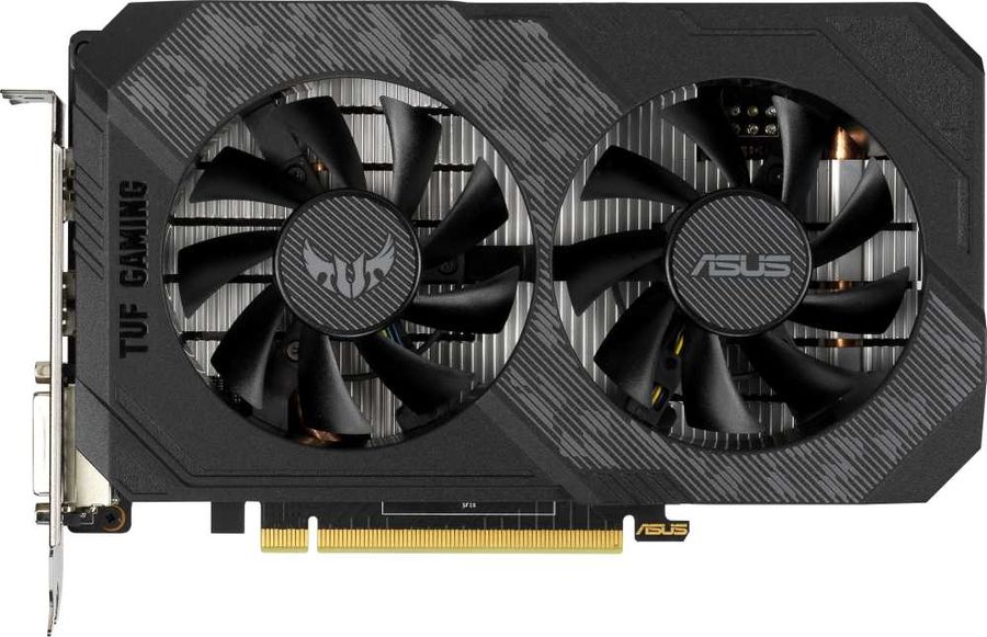 купить Видеокарта ASUS GeForce GTX1650 OC 4Gb GDDR6 128bit DVI HDMI DP HDCP TUF-GTX1650-O4GD6-P-GAMING в Алматы
