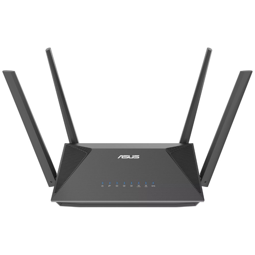 купить Беспроводной роутер ASUS RT-AX52 AX1800 AiMesh, 90IG08T0-MO3H00, Черный в Алматы