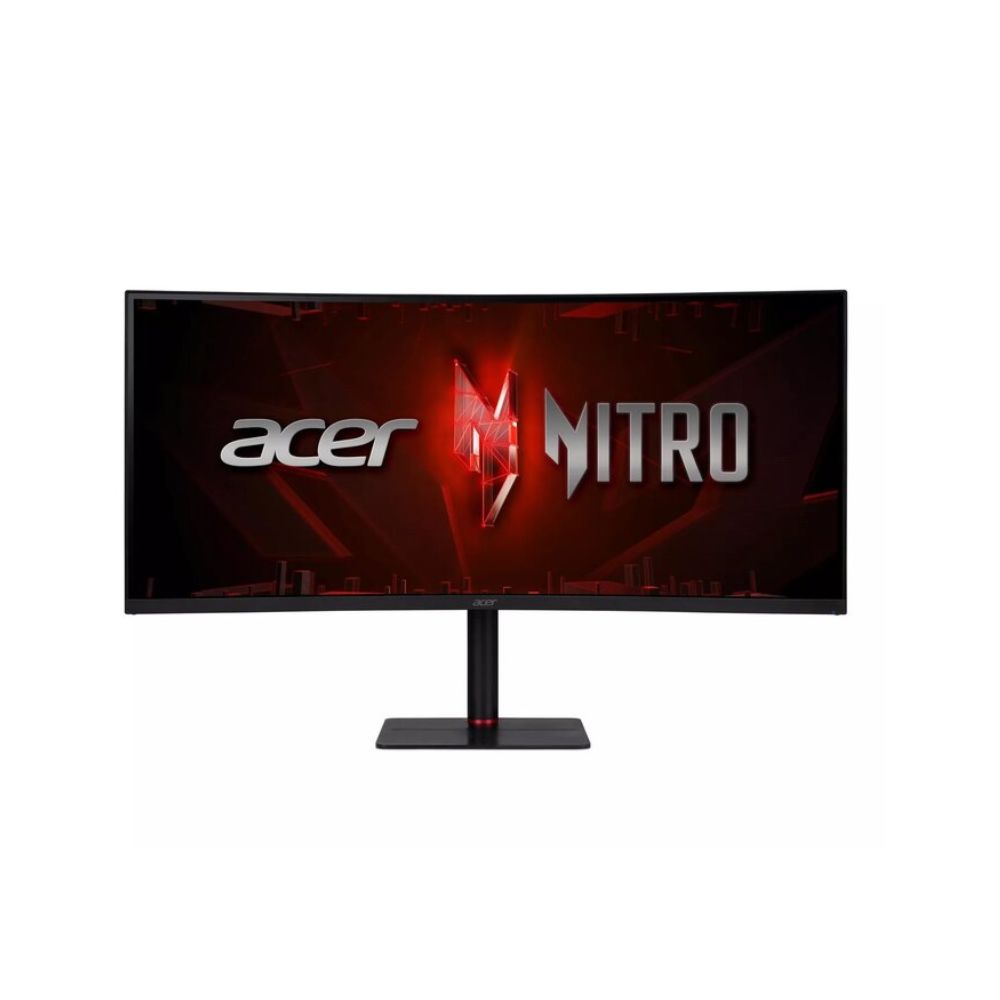 Купить Монитор 34* Acer Nitro XV345CURV3bmiphuzx, Black-Red, VA, 3440x1440@180Hz, 300кд/м2, 4000:1,0.5ms,DP UM.CX5EE.301 в Алматы