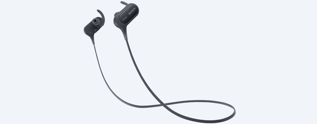 купить Наушники-вкладыши беспроводные Sony MDRXB50BSB.E черный в Алматы