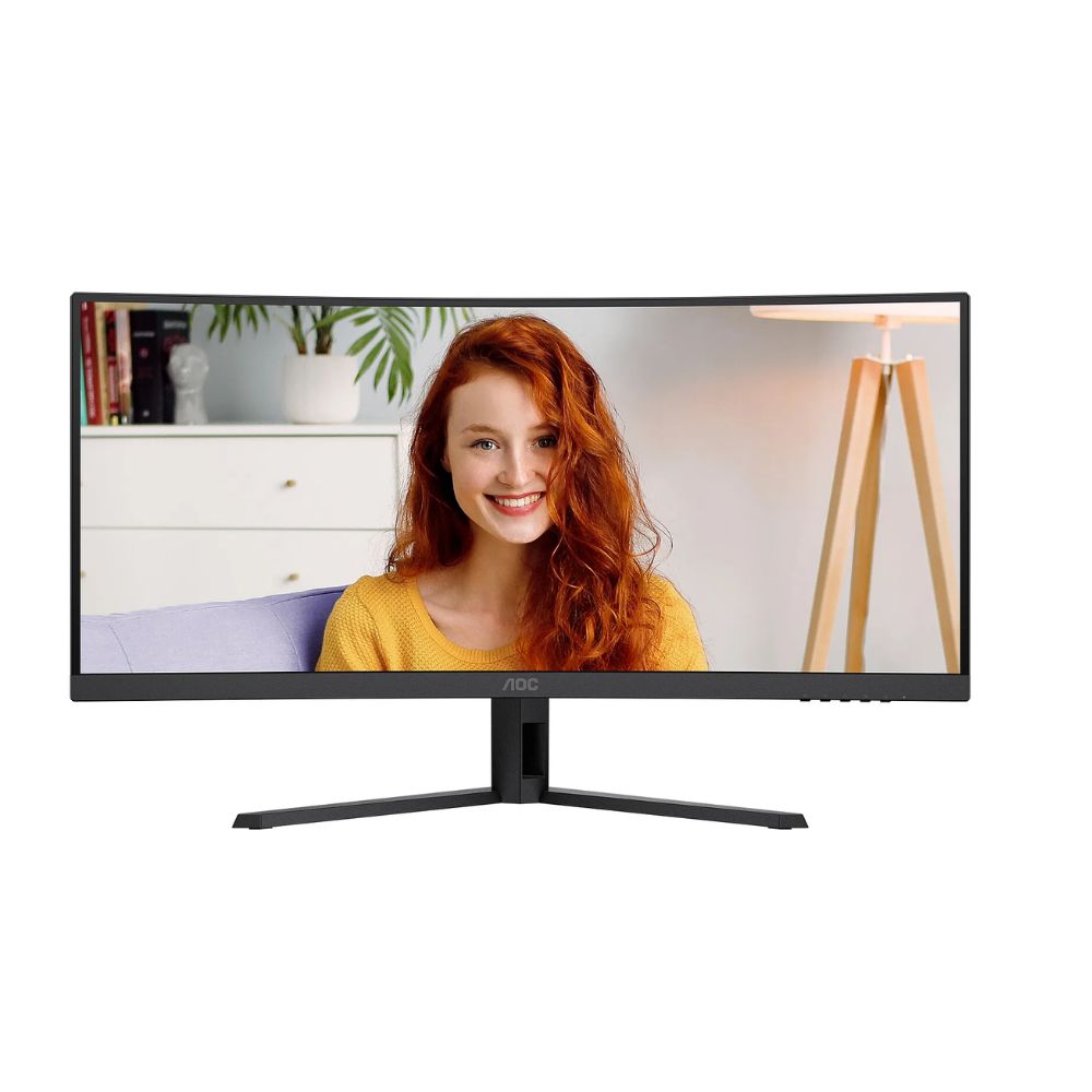 Купить Монитор 34* AOC CU34B3E/01, Black, VA, 3440x1440@120Hz, 300кд/м2, 3500:1, 4ms, HDMI, DP CU34B3E/01 в Алматы