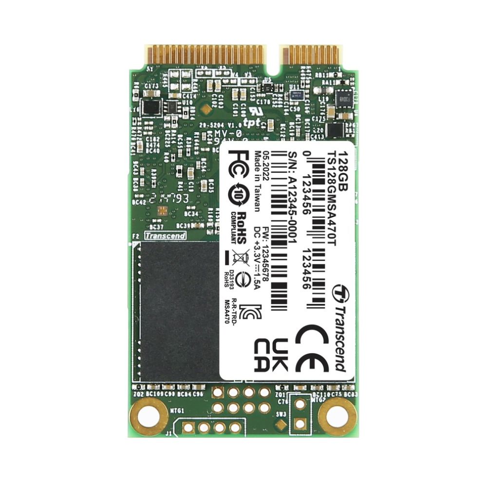 купить Жесткий диск SSD 128GB Transcend TS128GMSA470T-VS1 в Алматы