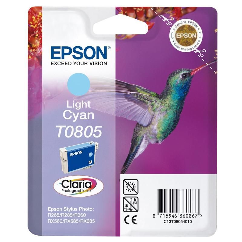 купить Картридж Epson C13T08054011 P50/PX660 светло-голубой в Алматы