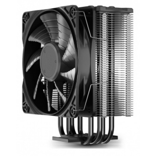 купить Кулер для процессора, Deepcool, GAMMAXX GTE V2, DP-MCH4-GMX-GTEV2, Intel /1366/115х и AMD AM4/AM3 /AM3/AM2 /AM2/FM2 /FM2/FM1, 180W, 120мм RGB, 500-1650&plusmn;10% об/м, 64.5 CFM, ?27.8 dB(A), 4pin, 129х77х157,5мм, Чёрный в Алматы