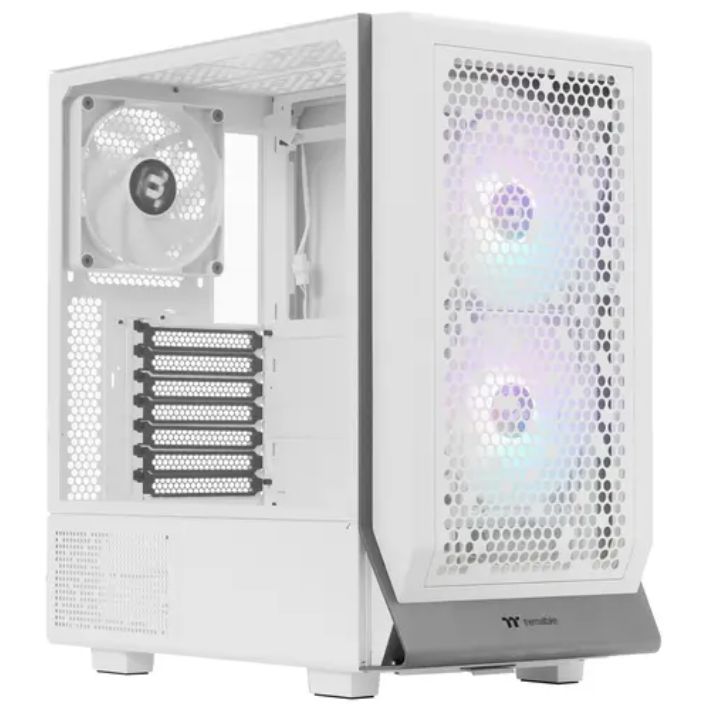 купить Компьютерный корпус Thermaltake Ceres 300 TG ARGB Snow без Б/П в Алматы