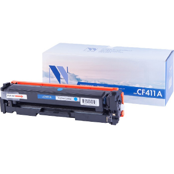 купить Картридж NVP совместимый HP CF411A Cyan для LaserJet Color Pro M377dw M452nw M452dn M477fdn M477fdw M477fnw (2300k).                                                                                                                                       в Алматы