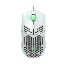 купить CANYON,Gaming Mouse with 7 programmable buttons, Pixart 3519 optical sensor, 4 levels of DPI and up to 4200, 5 million times key life, 1.65m Ultraweave cable, UPE feet and colorful RGB lights, White, size:128.5x67x37.5mm, 105g в Алматы