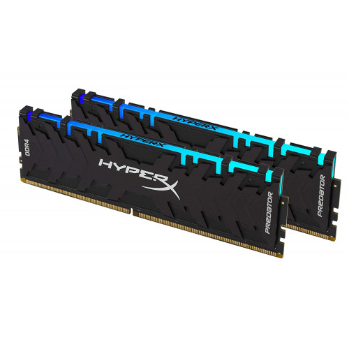 купить Модуль памяти Kingston HyperX Predator RGB HX436C17PB4AK2/16 DDR4 DIMM 16Gb KIT(2x8) 3600 MHz CL16 в Алматы