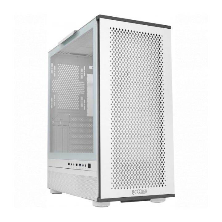 купить Компьютерный корпус PCCooler MASTER ME200W MESH EATX/ATX/mATX/ITX USB3.0, 2USB2.0 White в Алматы
