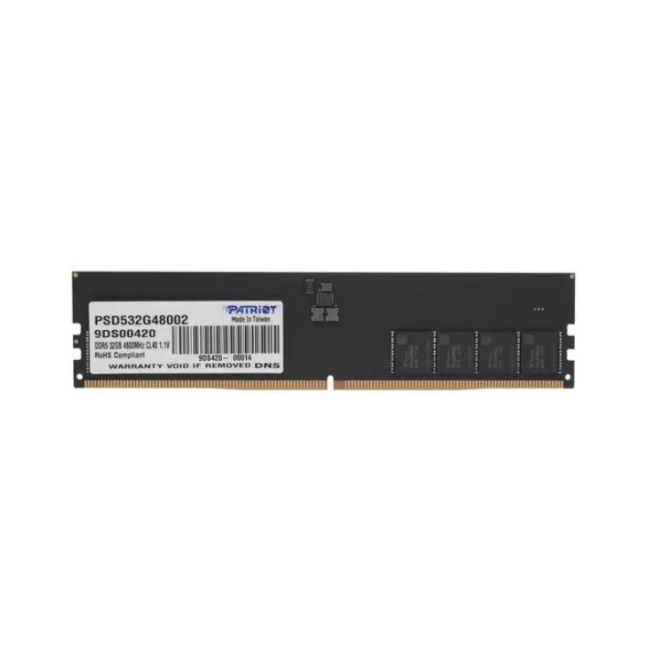 купить Модуль памяти Patriot Signature, PSD532G48002, DDR5, DIMM, 32Gb, 4800Mhz, CL40 в Алматы