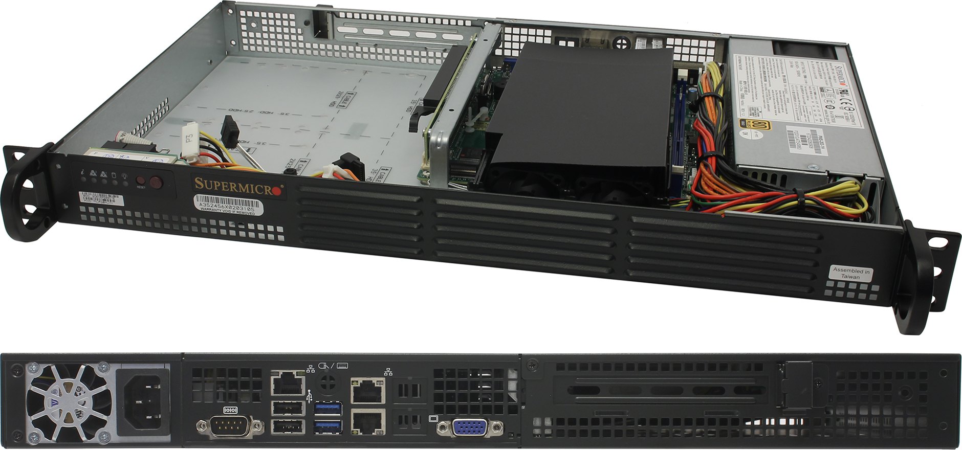 купить Supermicro SuperServer  SYS-5019C-L 1U в Алматы