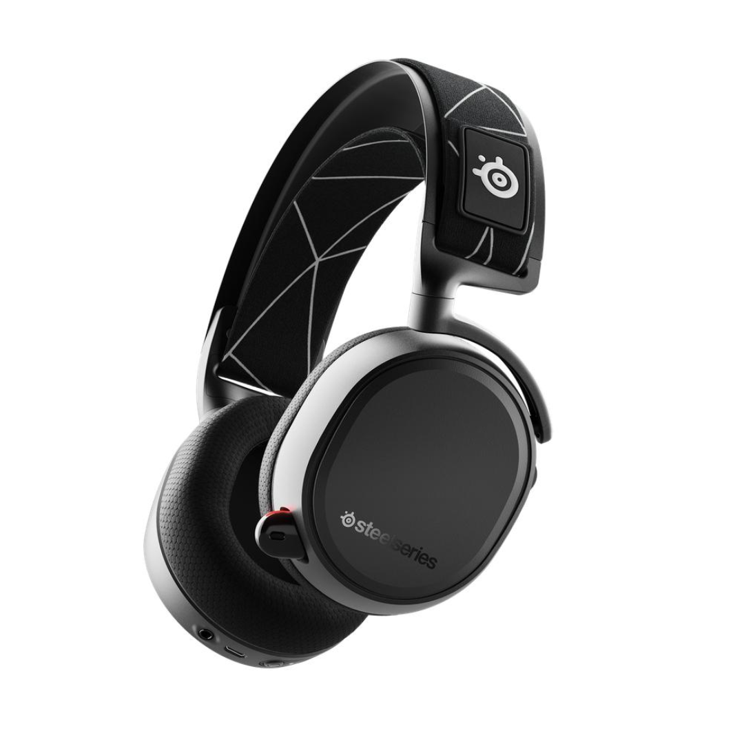 купить Наушники-гарнитура игровые SteelSeries Arctis 9 61484 черный в Алматы