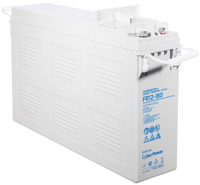 купить АКБ CyberPower Front terminal series FR 12-180, 12V-193Ah, AGM, M8, 546x125x317мм., 53.0кг. в Алматы