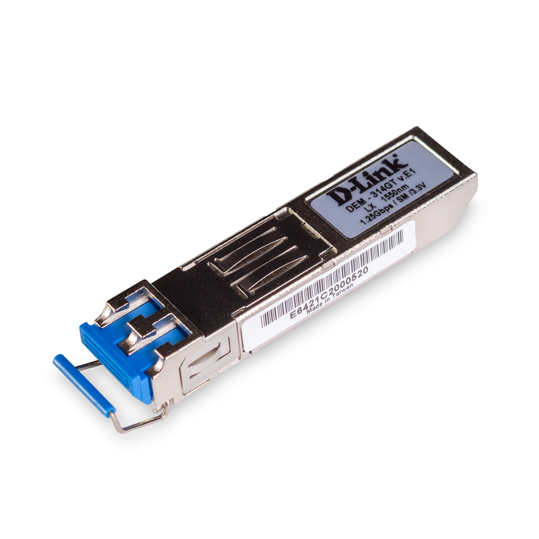 купить Трансивер, D-Link, DEM-314GT/E1A, 1 порт 1000Base, LC коннектор, Duplex, Одномодовый в Алматы