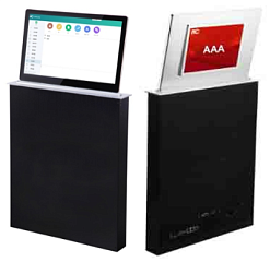 купить TS-FE185T, LCD-экран 18.5** с устройством подъема и вторым LCD экраном 10.1* в Алматы