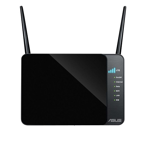 купить Сетевой маршрутизатор со встроенной беспроводной точкой доступа ASUS 4G-N12 в Алматы