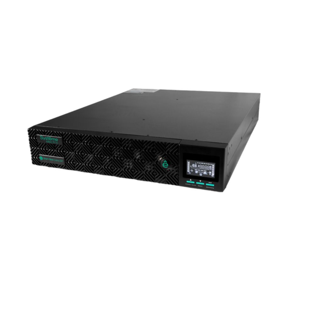 Купить Systeme Electric Smart-Save Online SRT 3000 ВА 2 поколения, конвертируемый форм-фактор 2U, 230 В, 8 розеток IEC C13 + 1хС19, SmartSlot, LCD, USB HID, SNMP карта, RS-232, версия с возможностью увеличения времени автономии в Алматы