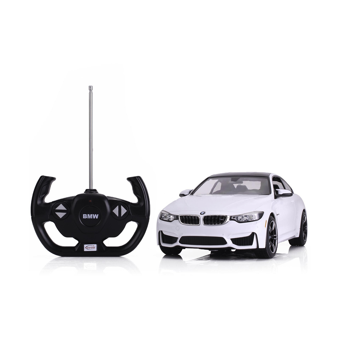 купить Радиоуправляемая машина, RASTAR, 70900W, 1:14, BMW M4 Coupe, Пластик, 27 Mhz, Белый в Алматы