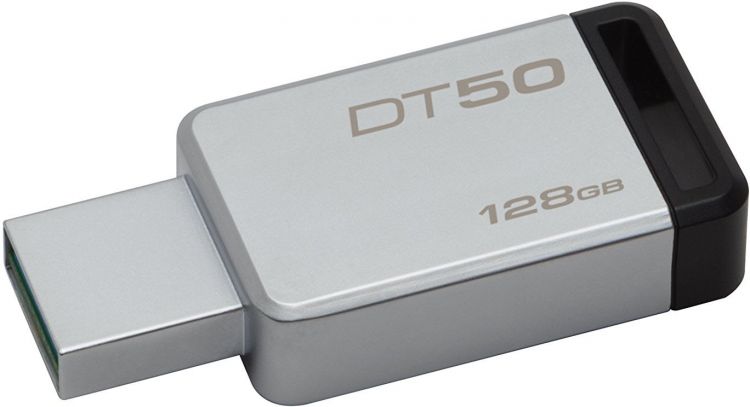 купить USB Флеш 128GB 3.0 Kingston DT50/128GB металл в Алматы