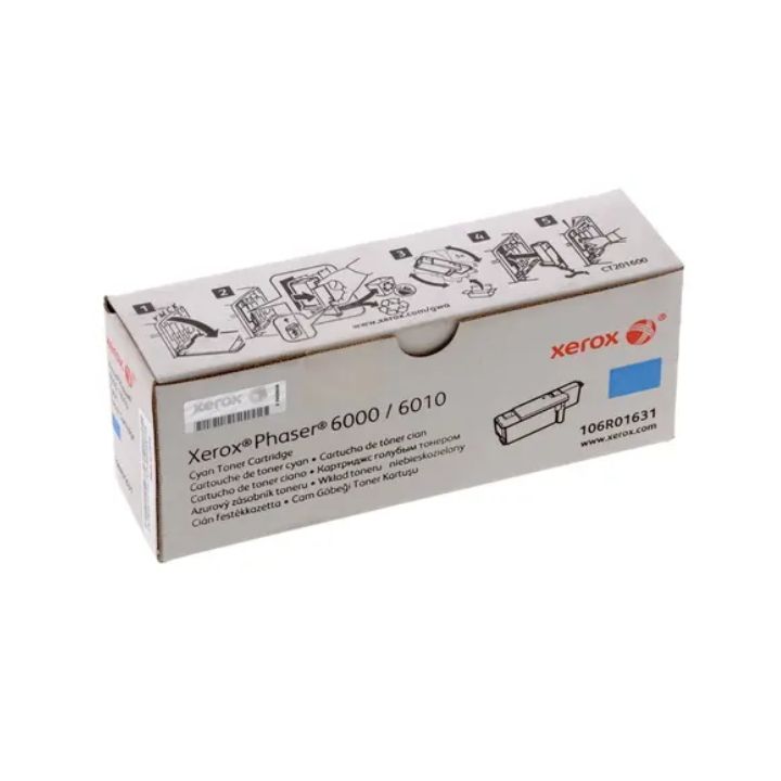 Тонер-картридж стандартной емкости Xerox 106R01631 (голубой) купить в ...