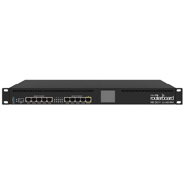купить Сетевой Маршрутизатор MikroTik  3011UiAS-RM  (10UTP 1000Mbps, 1SFP, 1xUSB) в Алматы