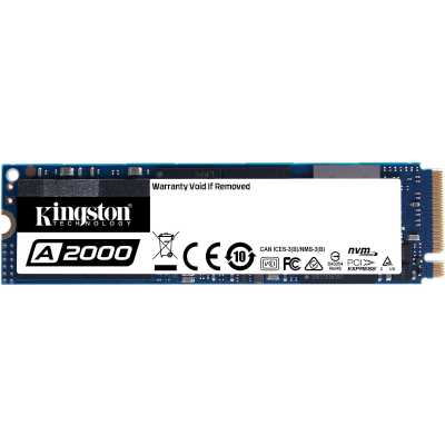 купить SSD накопитель Kingston A2000 1Tb, NVMe PCIe Gen 3.0 x4, M2, 3D NAND, SA2000M8R/1000G в Алматы