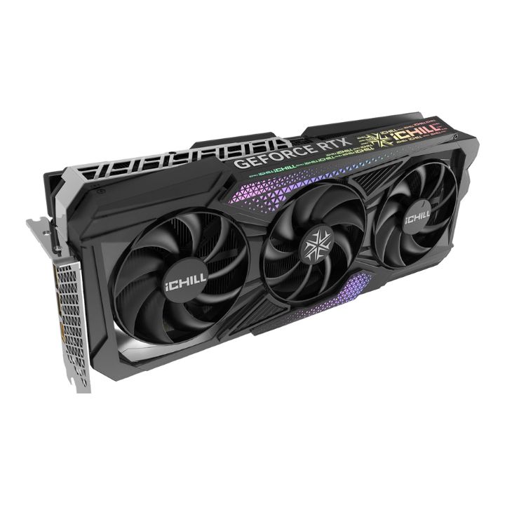 купить Видеокарта Inno3D GeForce RTX4090 ICHILL X3, 24G GDDR6X 384-bit HDMI 3xDP C40903-246XX-1833VA47 в Алматы