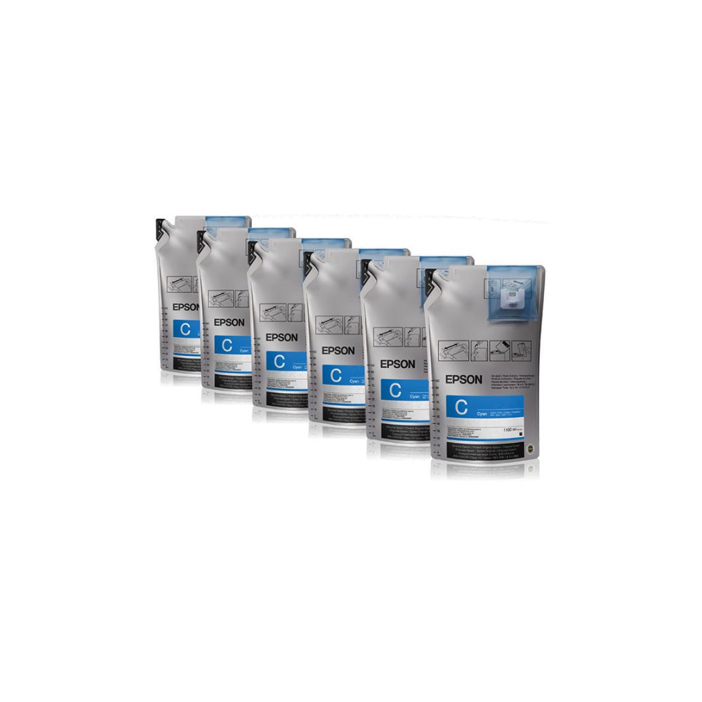 купить Картридж Epson UltraChrome DS Cyan T46D240 (1.1Lx6) в Алматы