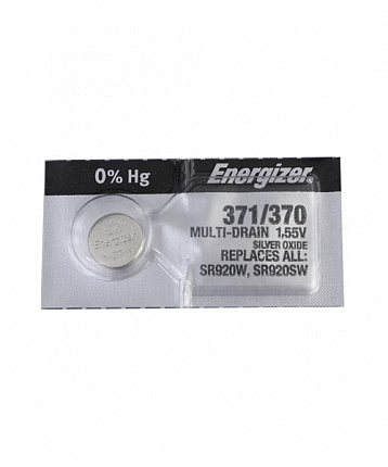 купить Элемент питания Energizer  SILV OX 371-370-1Z часовая -1 штука в упаковке в Алматы
