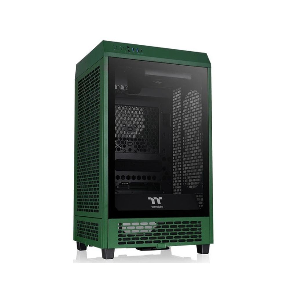 Купить Корпус Thermaltake The Tower 200 Racing, Mini Tower, m-ITX, Green, 2x3.5*/2x2.5*, 2xUSB3.0, USB-C CA-1X9-00SCWN-00 в Алматы