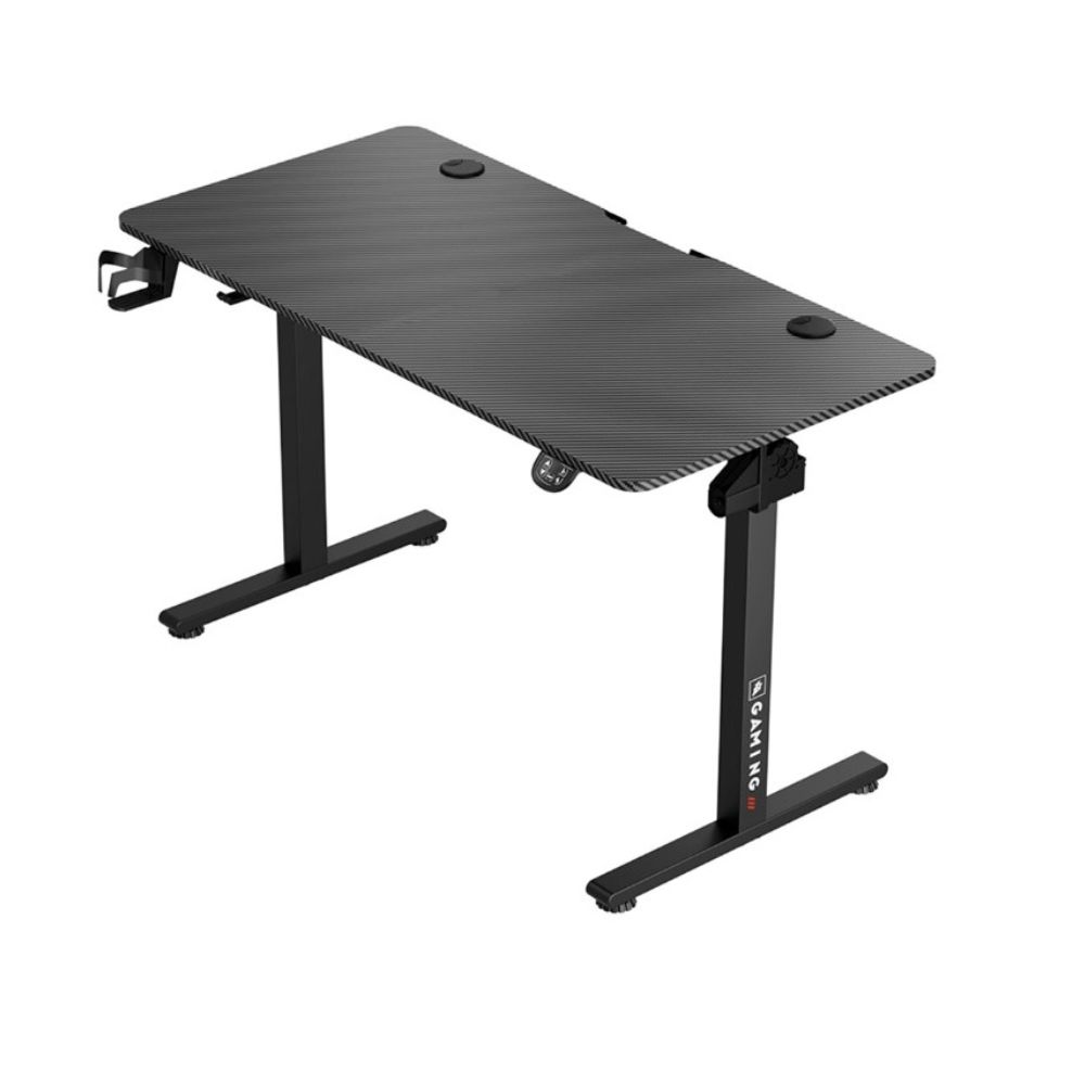 купить Стол для геймеров 1Stplayer MOTO-C-1260-18-BK, 120*60*(75-120) см, Black в Алматы