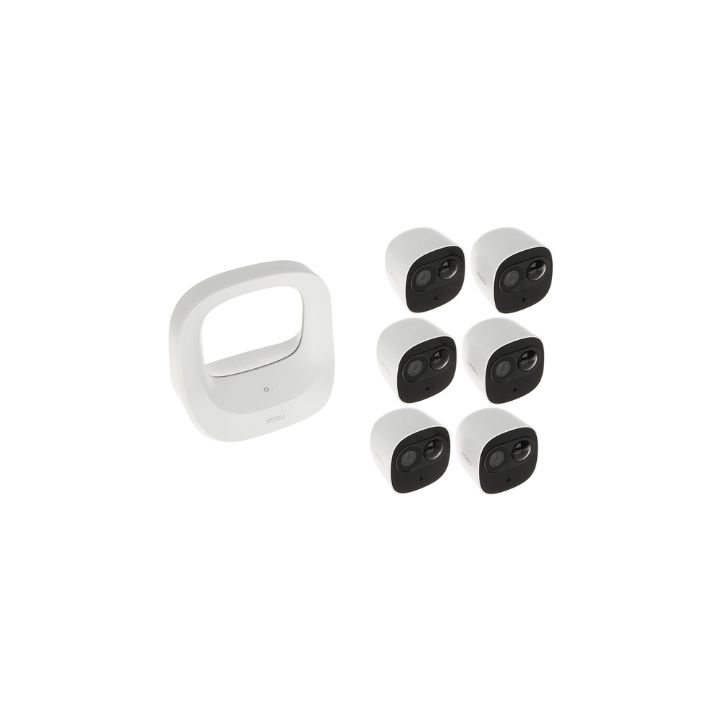 купить Комплект Wi-Fi видеонаблюдения, Imou, Cell Pro Kit (1 Hub + 6 Cameras) в Алматы