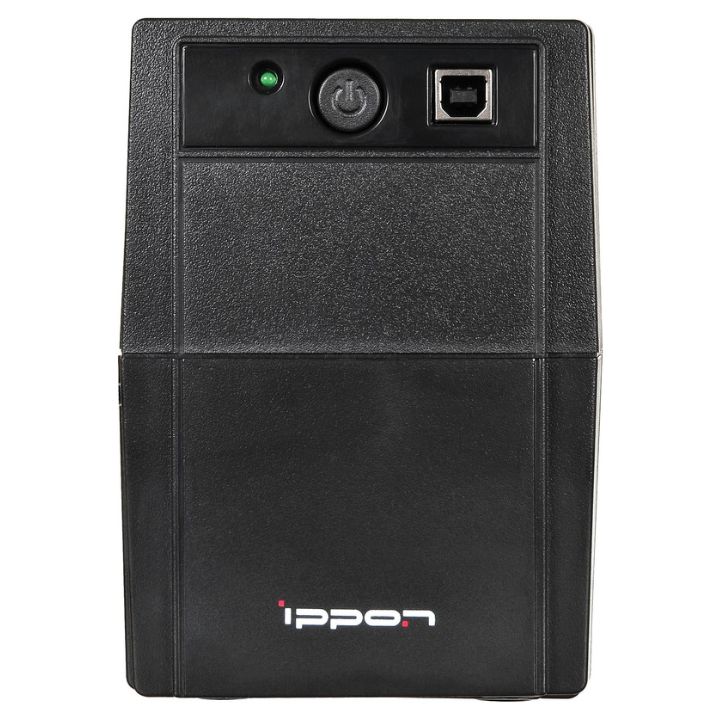 купить ИБП Ippon Back Basic 1050, 1050VA, 600Вт, AVR 162-275В, 3хС13, управление по USB, без комлекта кабелей в Алматы