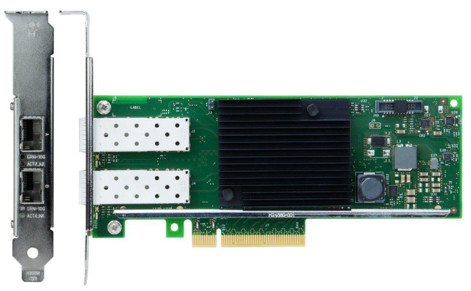 купить Сетевой адаптер Intel X710-DA2 2x10GbE SFP+ ML2 /  в Алматы