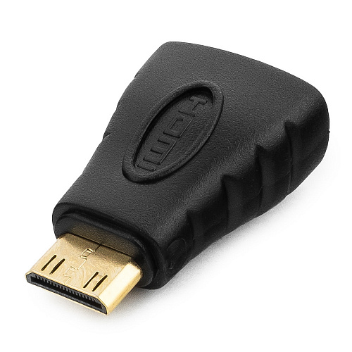 купить Переходник HDMI-miniHDMI Cablexpert A-HDMI-FC, 19F/19M, золотые разъемы, пакет в Алматы