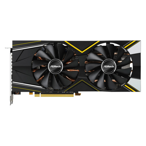 купить Видеокарта, ASRock, Radeon RX 5700 Challenger D 8G OC (RX5700 CLD 8GO) 4717677339154, GDDR6, 256bit, HDMI, 3-DP, Цветная коробка в Алматы