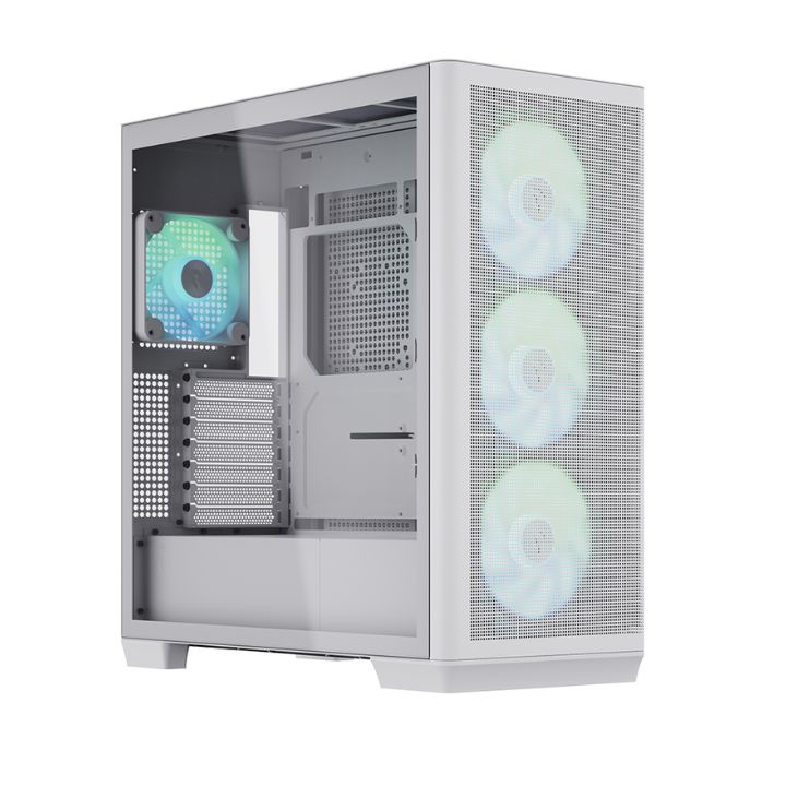 купить Компьютерный корпус Aerocool APNX C1 WH без Б/П&nbsp;C1-WH-v1 / APCM-CR01043.21 в Алматы