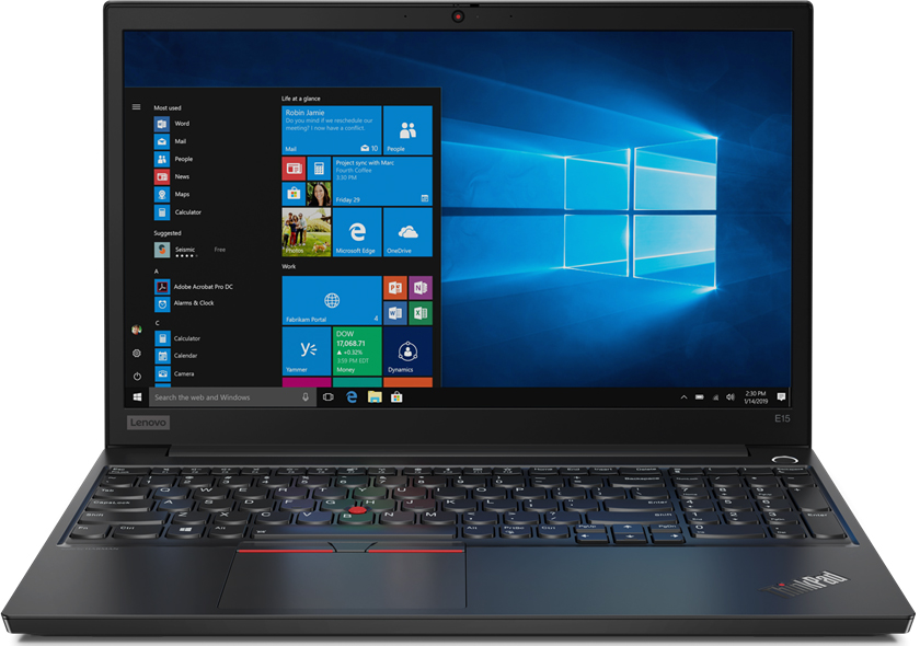 купить Ноутбук Lenovo NoteBook TP E15 15,6*FHD/Core i7-10510U/16GB/512GB SSD/RX640 2GB/Win10 Pro 20RD0011RT /  в Алматы
