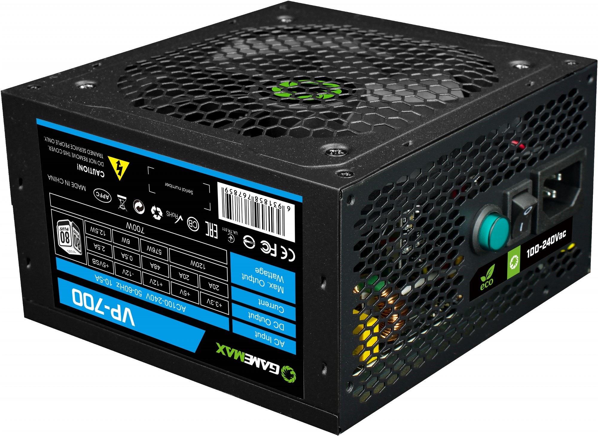 купить Блок питания ПК  700W GameMax VP-700 в Алматы