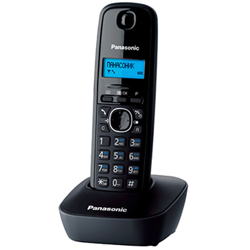 купить Радиотелефон PANASONIC KX-TG1611 (RUH) Серый. АОН, Caller ID (журнал на 50 вызовов), Русскоязычное меню, 12 мелодий звонка                                                                                                                                 в Алматы