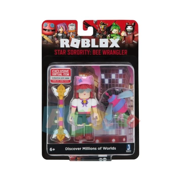 купить Игровая коллекционная фигурка Jazwares Roblox Core Figures Star Sorority: Bee Wrangler W8 в Алматы
