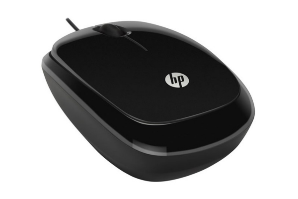 купить Оптическая светодиодная проводная мышь HP X1200 Wired Black, USB, H6E99AA в Алматы
