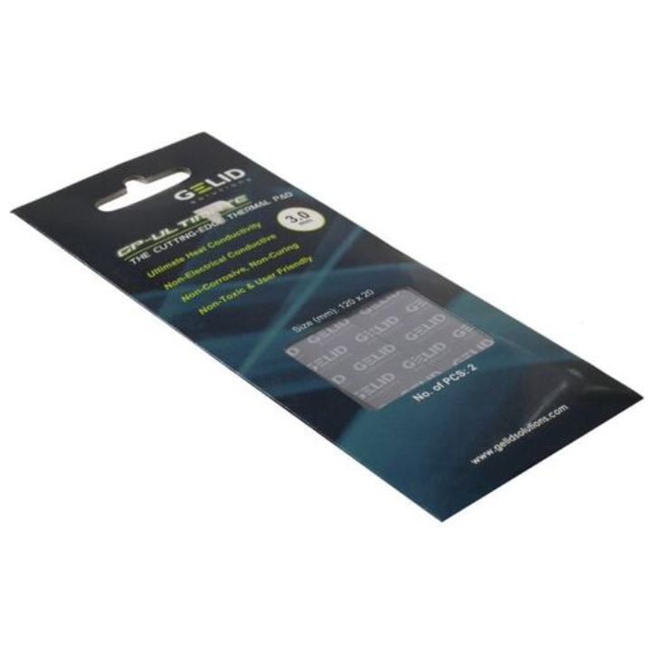 купить Термопрокладка GELID GP-ULTIMATE, TP-VP04-R-E, 120x20х3mm, VALUEPACK (2pcs) в Алматы